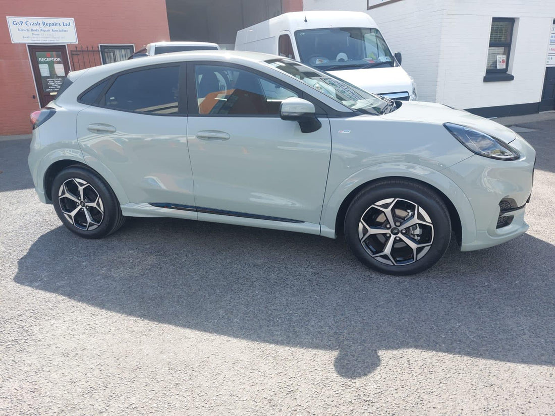 2025 Ford Puma in Cactus Green: Premium Feynlab Ceramic Shine